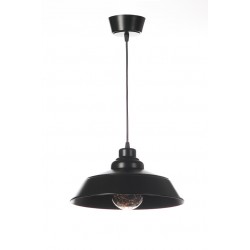 Lampa wisząca LOFT czarna