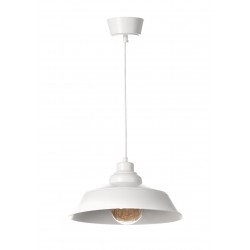 Lampa wisząca LOFT biała